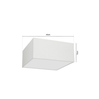 Lampa sufitowa ALBION BIEL/BAWEŁNA 2xE27