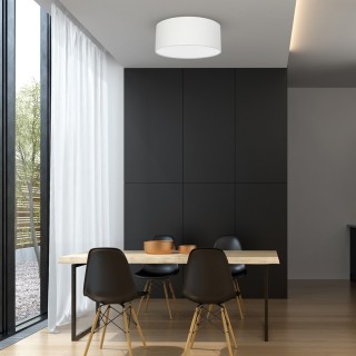 Lampa sufitowa ALBION BIEL/BAWEŁNA 2xE27