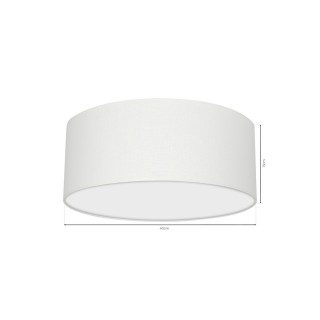 Lampa sufitowa ALBION BIEL/BAWEŁNA 2xE27