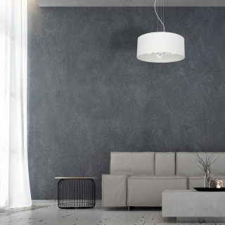 Lampa wisząca ALBION BIEL/BAWEŁNA 3xE27