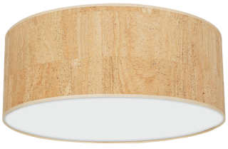 Lampa sufitowa CORK White/Cork 2xE27