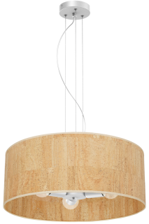 Lampa wisząca CORK White/Cork 3xE27
