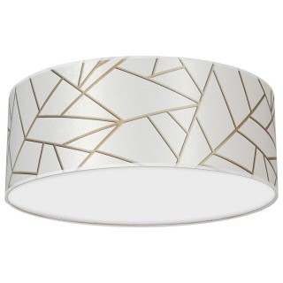 Lampa sufitowa ZIGGY WHITE White/Gold 2xE27