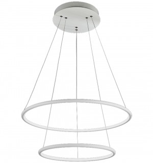 LAMPA WISZĄCA ORION WHITE 53W LED Barwa ciepła 3000K