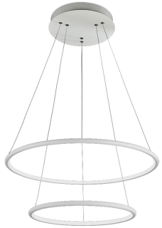 LAMPA WISZĄCA ORION WHITE 53W LED Barwa ciepła 3000K