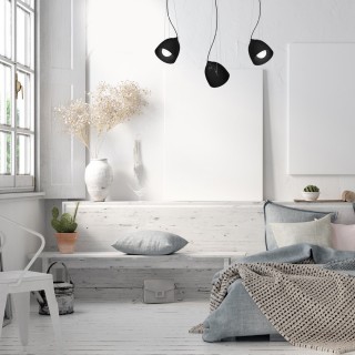Lampa wisząca DAKOTA BLACK 3xE27