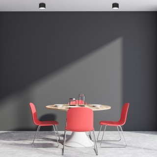 Lampa sufitowa DIXIE Black  1xGX53