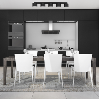 Lampa sufitowa DIXIE Black  5xGX53