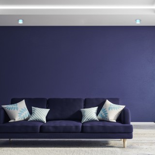 Lampa sufitowa DIXIE Blue/White  1xGX53