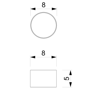 Lampa sufitowa DIXIE Blue/White  1xGX53