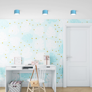 Lampa sufitowa DIXIE Blue/White  1xGX53