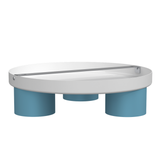 Lampa sufitowa DIXIE Blue/White 3xGX53