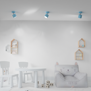 Kinkiet DIXIE BLUE 1xGX53