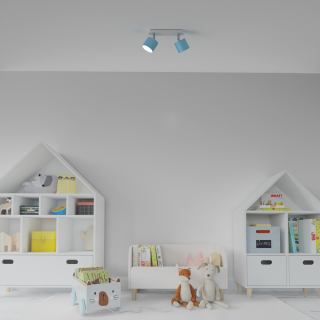 Lampa sufitowa DIXIE BLUE 2xGX53