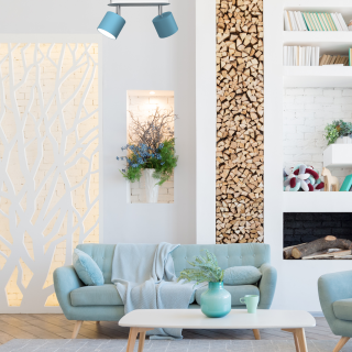 Lampa sufitowa DIXIE BLUE 2xGX53