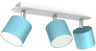 Lampa sufitowa DIXIE BLUE 3xGX53