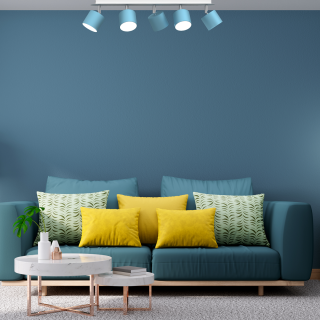 Lampa sufitowa DIXIE BLUE 5xGX53