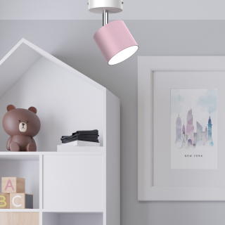 Kinkiet DIXIE PINK 1xGX53