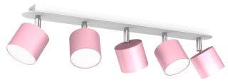 Lampa sufitowa DIXIE PINK 5xGX53
