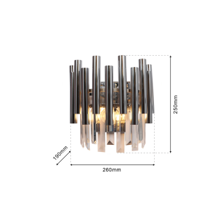 Kinkiet MADISON CHROME 2xE14
