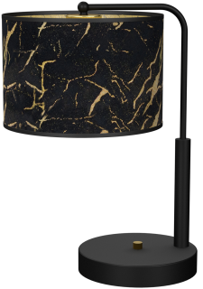 Lampka stołowa SENSO Black/Gold 1xE27
