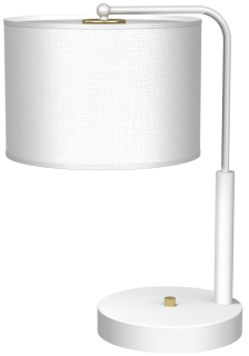 Lampa gabinetowa ALBION  BIEL / BAWEŁNA 1xE27