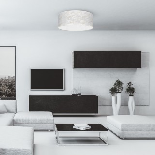 Lampa sufitowa SENSO White/Gold Ø500mm 3xE27