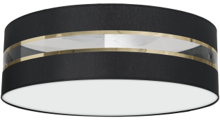 Lampa sufitowa ULTIMO BLACK 3xE27 60cm