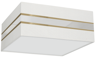 Lampa sufitowa Kwadrat ULTIMO WHITE 3xE27 50cm