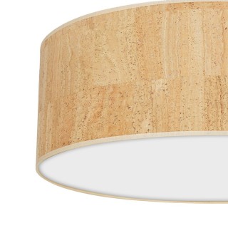 Lampa sufitowa CORK White/Cork 3xE27