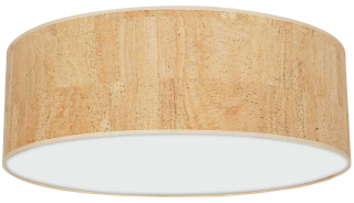 Lampa sufitowa CORK White/Cork 3xE27