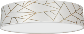 Lampa sufitowa ZIGGY WHITE White/Gold 3xE27