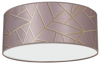 Lampa sufitowa ZIGGY PINK Gold/Pink 2xE27