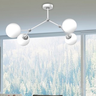 Lampa sufitowa JOY WHITE 4xE14