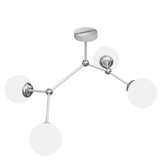 Lampa sufitowa JOY WHITE 4xE14