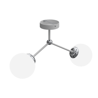 Lampa sufitowa JOY WHITE 2xE14