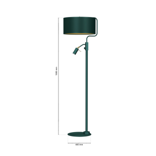 Lampa stojąca VERDE GREEN 1xE27 + 1x mini GU10