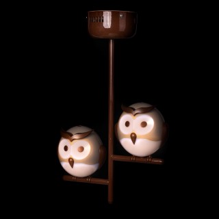 Lampa wisząca OWL 2XG9 LED