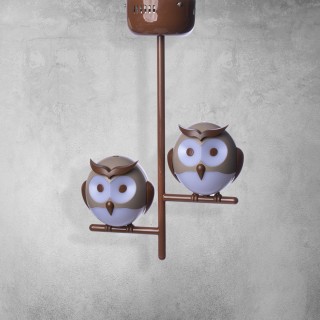 Lampa wisząca OWL 2XG9 LED