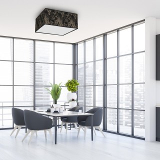 Lampa sufitowa SATINO GOLD 2xE27