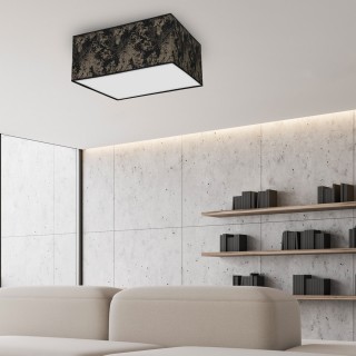 Lampa sufitowa SATINO GOLD 2xE27