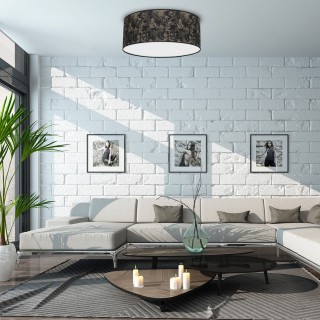 Lampa sufitowa SATINO GOLD 2xE27