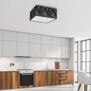 Lampa sufitowa SATINO SILVER 2xE27