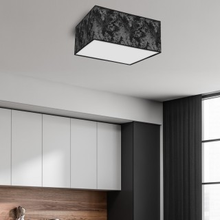 Lampa sufitowa SATINO SILVER 2xE27