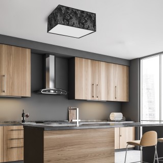 Lampa sufitowa SATINO SILVER 2xE27