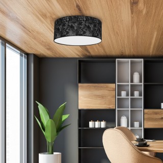 Lampa sufitowa SATINO SILVER 2xE27