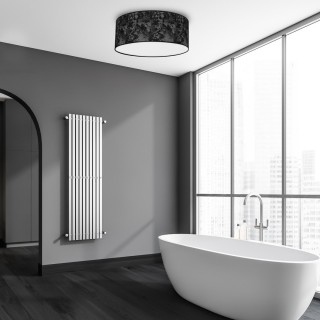 Lampa sufitowa SATINO SILVER 2xE27