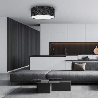 Lampa sufitowa SATINO SILVER 3xE27 50cm