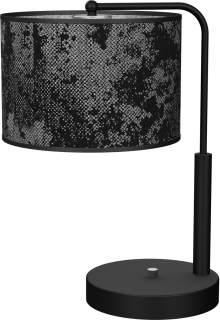 Lampa Nocna SATINO SILVER 1xE27