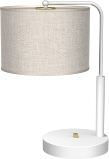 Lampa gabinetowa LINO BIEL / LEN 1xE27